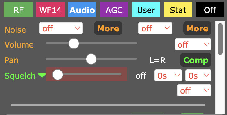 Audio panel